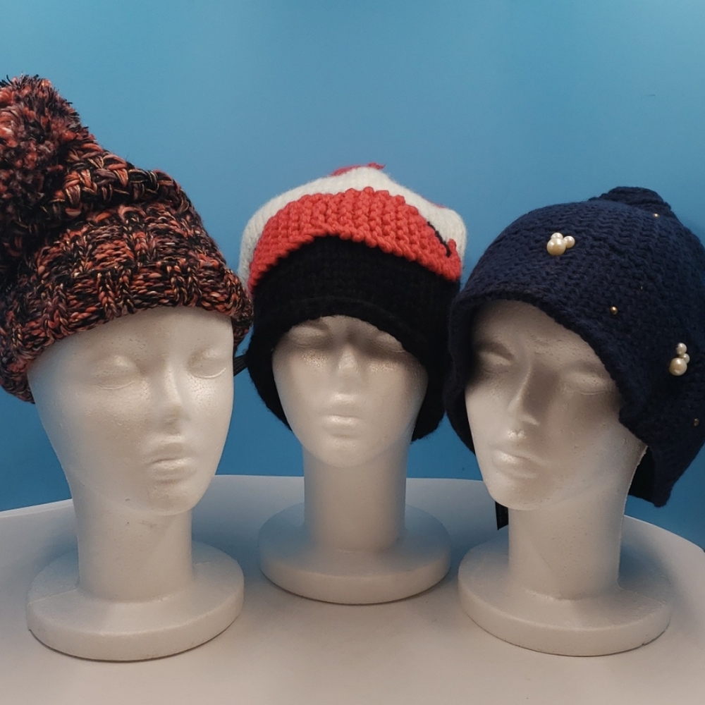 Beanies- all 3!